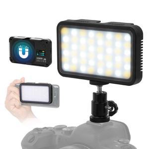 COLBOR PL5 포켓 LED 비디오 라이트 2700K-6500K 사진 채우기 디 밍이 가능한 6 장면 조명 효과 CRI 95 +