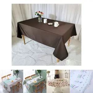식탁보 테이블보 방수 식탁보 4인 방수 테이블보 6인용/대형/식탁포/북유럽/캠핑/엔틱/테이블/보호/두꺼운