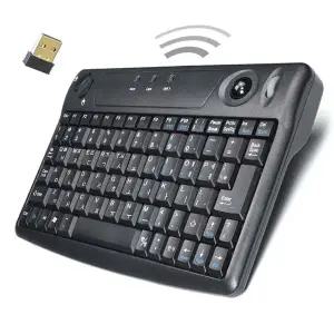 키보드코리아 무선 트랙볼 미니키보드 R4000FT 78키