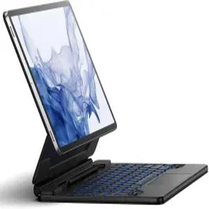 삼성 갤럭시 탭 S10+ 플러스/S9+ 플러스/S9 FE+ 플러스/S8+ 플러스/S7+ 플러스/S7 FE 케이스 키보드