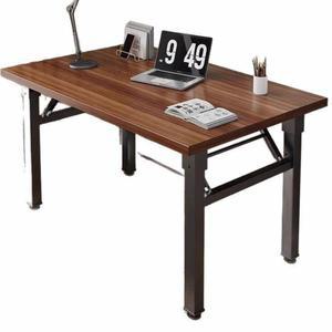 800x500 접이식 사각 테이블 레트로 데스크 컴퓨터