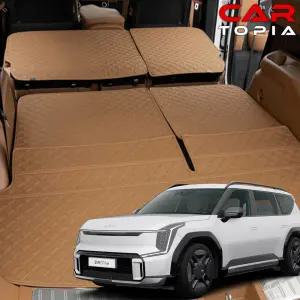 기아 EV9 스퀘어 가죽 트렁크매트 차박매트 6인승 7인승 트렁크 용품