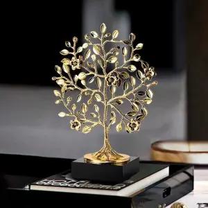 럭셔리 골드 돈나무 장식 금전수 선물 인테리어 작은