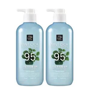 미쟝센 민트시카샴푸 지성용 700ml 2개