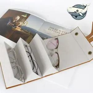 가죽 안경 휴대용안경케이스 수납 안경집 케이스 멀티 파우치