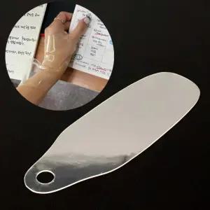 엄지형 투명 실리콘 손목보호대 보호대 실리콘 아대 테이핑 손목 투명 방수