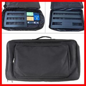 범용 휴대용 기타 효과 페달 보드, 빅 스타일 DIY 지그 백 소프트 케이스, 58x33x10cm