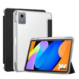 호환 레노버 아이디어 탭 11 케이스 펜슬 홀더 포함 접이식 소프트 백 스탠드 태블릿 tb336fu