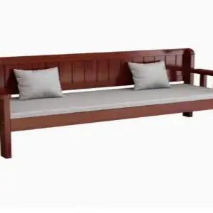 소파 나무 벤치 카페 딱딱한 거실 평상형 긴의자 펜션