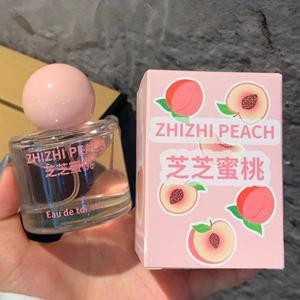 달콤한 과일향 여성 향수 신선한 복숭아와 시트러스 레몬 오렌지 블라썸과 백합 매력적인 행운의 드 뚜왈렛