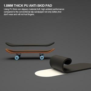 전문가용 미니 메이플 나무 핑거보드 베어링이 있는 스케이트보드 장난감 기발한 선물 성인 및