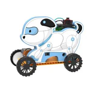 적외선센서 따라오는 강아지 로봇 키트 교구 과학실험 창의력 스팀교육