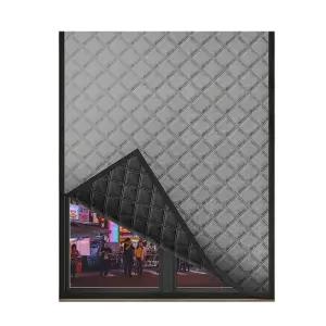 창문 소음 차단 커튼 흡음 우풍 밀봉 보온 거실 방음 외부 도어 유리 방한 전문가용