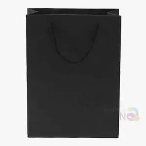 무지 세로쇼핑백 10p 25x33 블랙 쇼핑종이가방 종이쇼핑백 쇼핑종이백 크라프트쇼핑백 선물쇼핑백