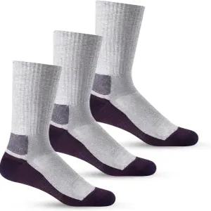 WANDER 메리노 울 양말 남성용 쿠션이 있는 송아지 부츠 3켤레가 매일 착용하는 보온 크루 양말입니다