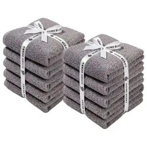 고급 호텔수건 타월 40수 180g 스톤그레이 10장