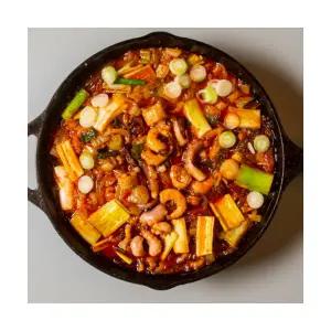 부산식 낙곱새 밀키트 2-3인분 곱창전골 캠핑용 술안주 매콤한 맛