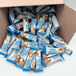 삼각 미니 우유스틱 100개 대용량 개별포장 크리스피 롤 과자