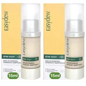 대웅제약 이지듀 앰플 디더블유 이지에프 멜라토닝 15ml 2개