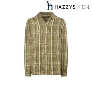 [헤지스](센텀시티점) [26SS] 린넨 체크 쿠바 셔츠 (HZSH6B711) C