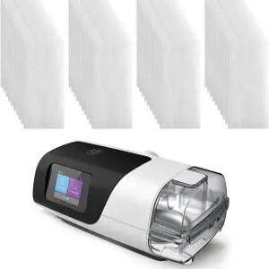 ResMed AirSense 11 기기용 CPAP 필터 40개입 프리미엄 일회용 교체 표준 초미세 (S11 기기용)