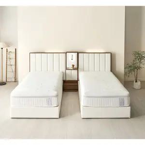 더슬립 엣지 전동 패브릭, 원목 트윈 슬라이딩 / 트윈침대 / 슬라이딩침대 / 맞춤제작