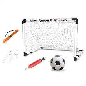 (선택 화이트90cm)간편 접이식 포딩 휴대용 축구 풋살 골대 세트 간이 미니 실내 연습 야외 어린이 용품