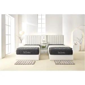 더슬립 레인 전동 페브릭 트윈 슬라이딩 침대 / 자동모션 / 프레임 / 신혼가구 / 부부