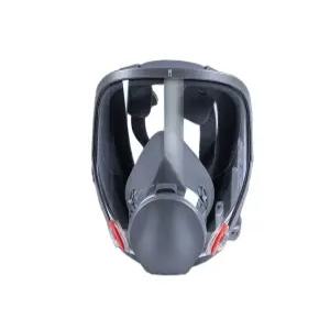 전면 마스크 산업용 렌즈 헤드밴드 전면형 방독 도장 도색 화학 금속 공장 탄광 방진