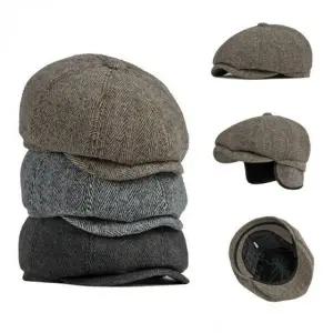 헌팅캡 사파리 모자 겨울 방한 신사