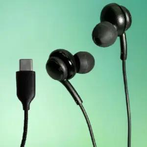 C타입 유선 이어폰 갤럭시 S24 S23 울트라 제트플립 호환 통화용 줄이어폰