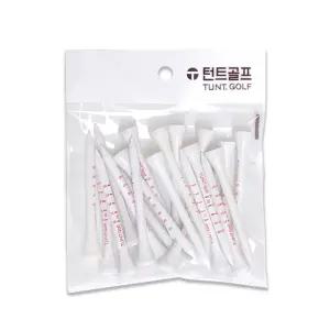 턴트골프 높이조절눈금티 미들티 69mm 20개입 눈금티 골프용품 골프장갑