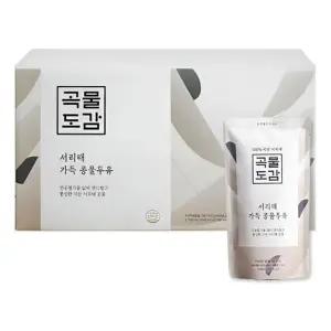 곡물도감 서리태 가득 콩물 두유 180ml 15입 한박스