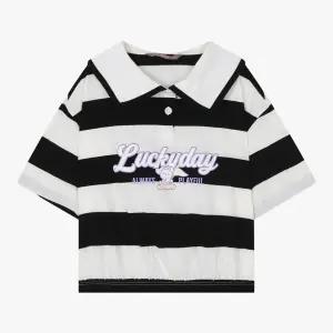 [롯데백화점]신디키즈 랍바 카라 댕깡 크롭티 CIRA24307