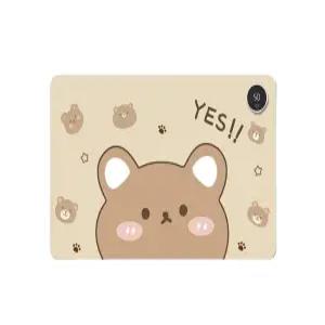 온열 데스크매트 히팅매트 그레이 데스크패드 히팅 패드