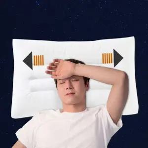 낮잠 베개 낮은 숙면 기능성 경추 베개 성인 어린이 목베개 호텔