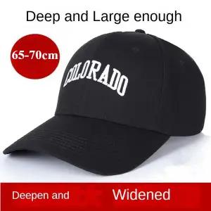 야구 모자 볼캡 캐주얼 65-70cm 큰 머리둘레 남성 빅사이즈 넓은 챙 남여공용 공용