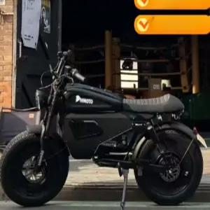 Himoto 히모토 자토바이 전동스쿠터 레트로 전기자전거 48V 1500W30AH 팻바이크