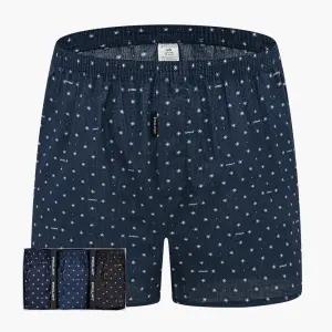 PMT811-5A 폴밋 국산 고급 순면 남자 사각 트렁크 팬티 3매 세트