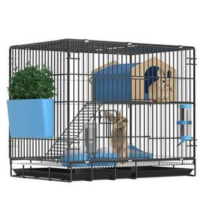 대형토끼집 토끼케이지 하우스 사육장 철장 미포함 소형 바구니 놀이터 초대형 럭셔리 닭장