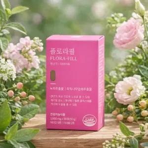 플로라필 여성 갱년기 건강 다이어트 보조 건강기능식품 1,000mg 녹차추출물 회화나무열매추출물 함유