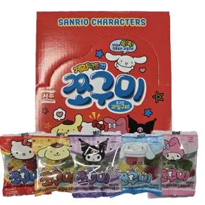 서주 쪼구미 젤리 산리오 캐릭터 1각 (약 50봉입)