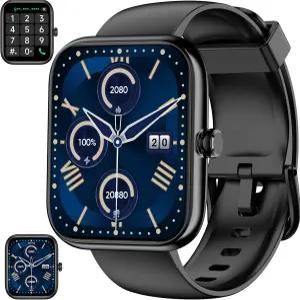 알렉사가 내장된 남성용 부오믹 스마트 워치 1.83인치 HD 풀터치 블루투스 통화 24시간 연중무휴 심박수