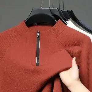 봄 가을 캐주얼 남자라운드긴팔티 긴팔 티셔츠 데일리 상의 ible3