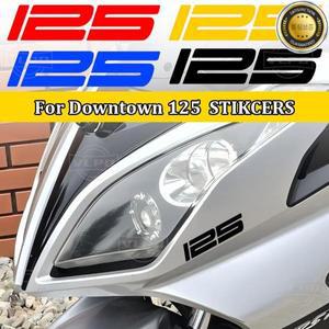야마하 혼다 스즈키 가와사키 125cc 액세서리 KYMCO 다운타운 오토바이 스티커 방수 데칼