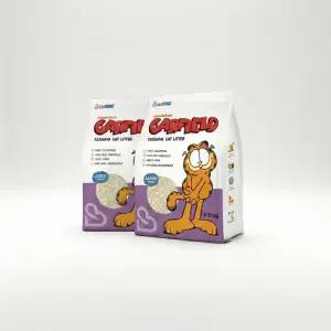 [2개세트] 가필드 카사바 모래 보라(굵은입자) 4.55kg 고양이 모래