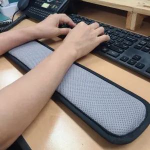 슬래빗 키보드 손목 받침대 팜레스트 팔꿈치패드 마우스 쿠션 에어메쉬