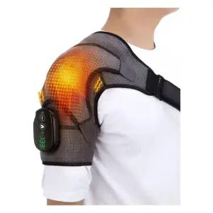 온열 어깨 마사지기 치료기 통증 진동 안마기 무선 마사지 가정용 휴대용 완화 등 물리