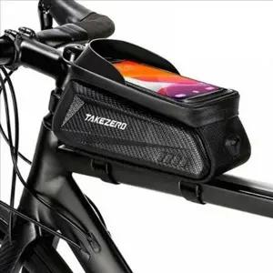 프레임 자전거 스마트폰 가방 핸들 자전거 탑튜브 백 터치 수납