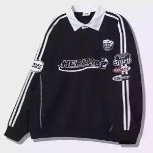 지프 jeep RUSH 트랙 카라 맨투맨 (JQ5TSU821BK)